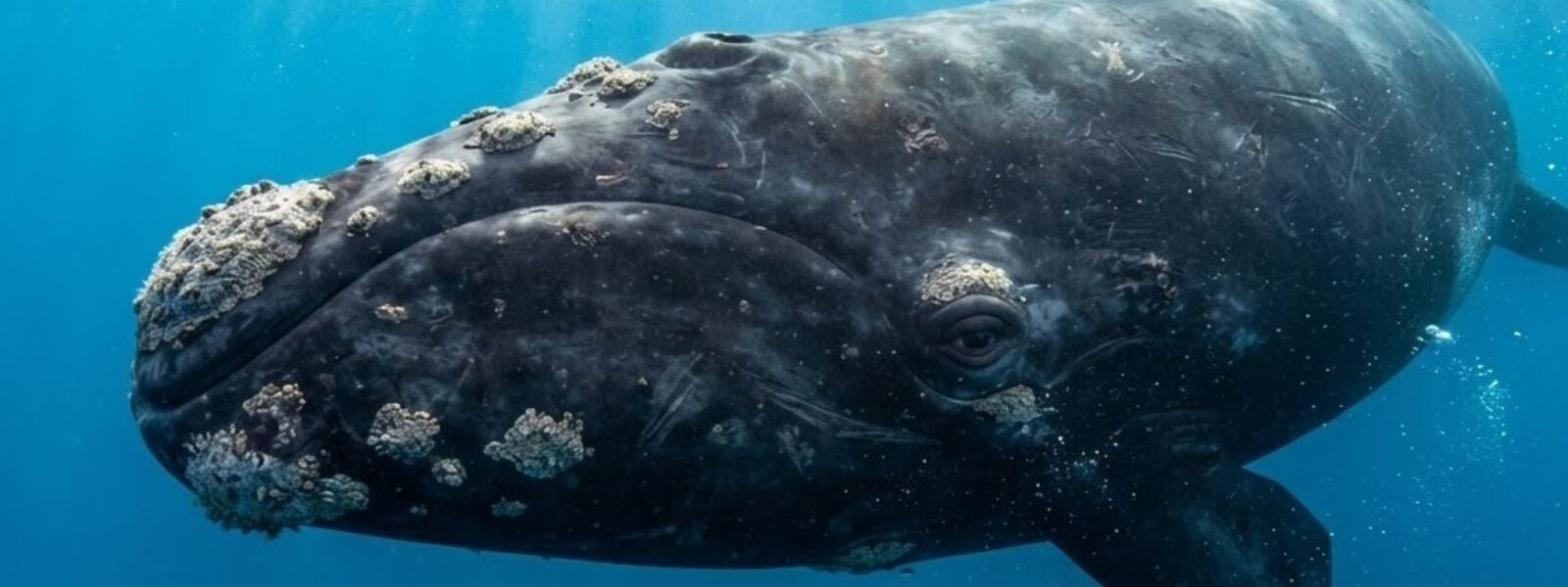 AI Generated Photo of NA Right Whale.  Photo Credit: Shutterstock